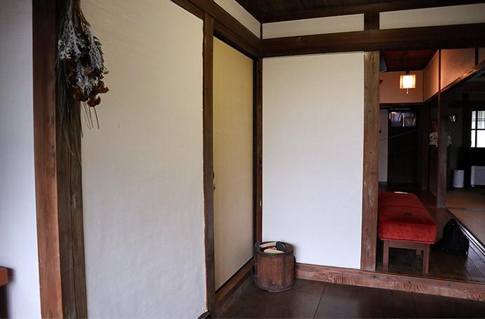 香春町笹原邸さまのDIY漆喰を使用した壁
