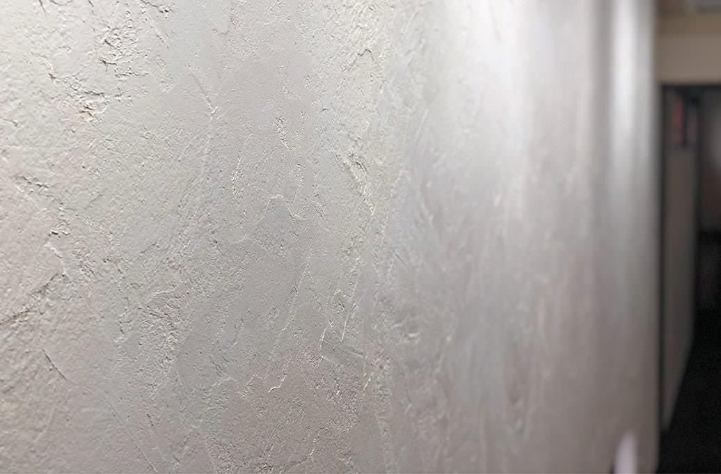 福岡県O邸離れさまのDIY漆喰を使用した壁